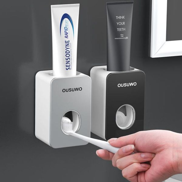 toothbrush holders automatic toothpaste dispenser bathroom accessories set squeezer holder wall-mounted rack tools
toothbrush holders automatic toothpaste dispenser bathroom accessories set squeezer holder wall-mounted rack tools