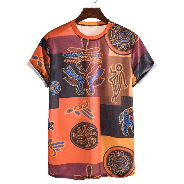 men 100% cotton summer hip hop t-shirts ethnic printed short-sleeved fashionable comfortable short sleeve #c men's, White;black
men 100% cotton summer hip hop t-shirts ethnic printed short-sleeved fashionable comfortable short sleeve #c men's, White;black