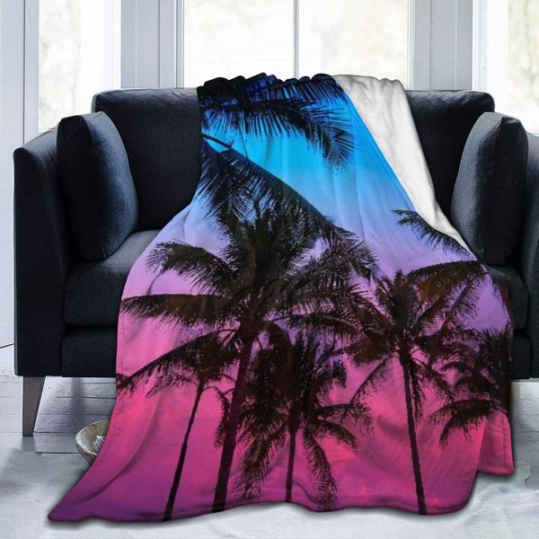 Ultra-Soft Micro Fleece Blanket,Miami Beach South Beach Sunset Palm Trees in Ocean Drive Florida,Home Decor Warm Throw Blanket
Ultra-Soft Micro Fleece Blanket,Miami Beach South Beach Sunset Palm Trees in Ocean Drive Florida,Home Decor Warm Throw Blanket