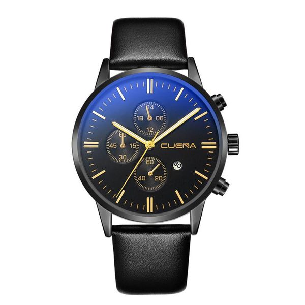 wristwatches  fashion faux leather mens blue ray glass quartz analog watches with calen  luxury  gift, Slivery;brown
wristwatches  fashion faux leather mens blue ray glass quartz analog watches with calen  luxury  gift, Slivery;brown