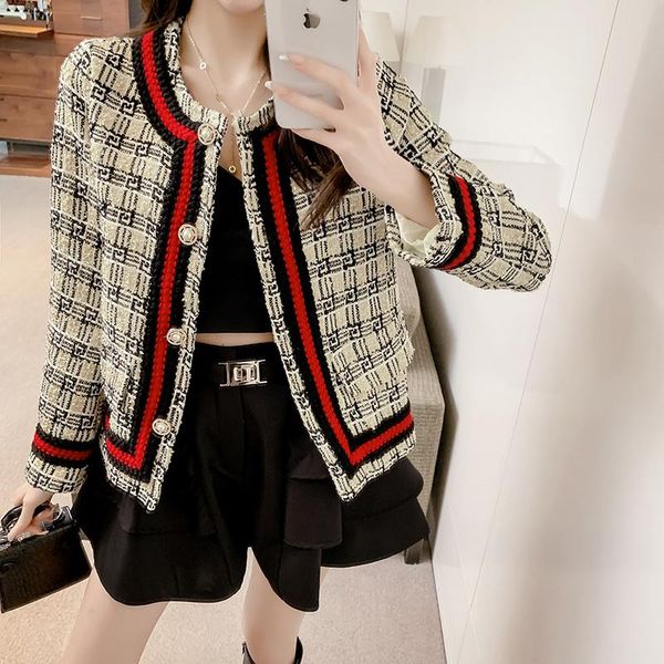 women's tracksuits small fragrance vintage two piece sets women autumn 2021 casual loose foreign style plaid coat + high waist shorts s, Gray
women's tracksuits small fragrance vintage two piece sets women autumn 2021 casual loose foreign style plaid coat + high waist shorts s, Gray