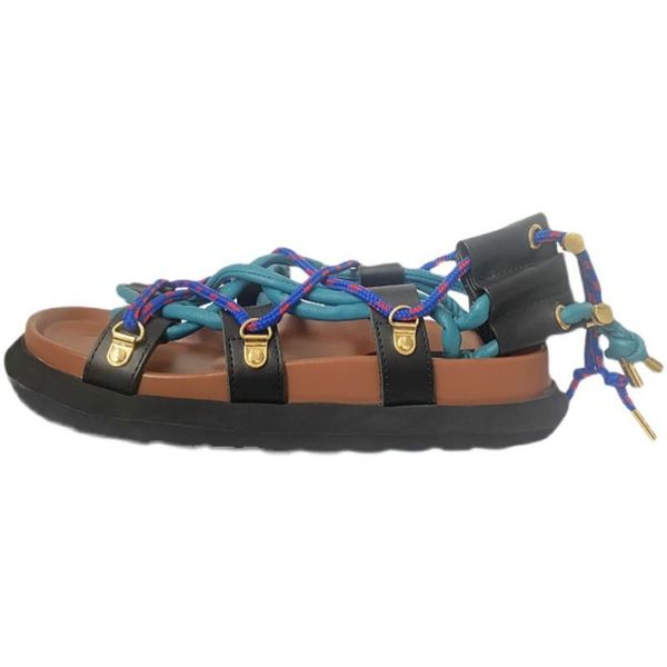 sandals mixed color rope braid women summer thick sole casual beach shoes 2021 ethnic style straps roman mujer, Black
sandals mixed color rope braid women summer thick sole casual beach shoes 2021 ethnic style straps roman mujer, Black