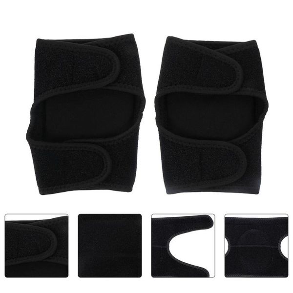 pair knee brace support stable comfortable protective pad (black) elbow & pads, Black;gray
pair knee brace support stable comfortable protective pad (black) elbow & pads, Black;gray