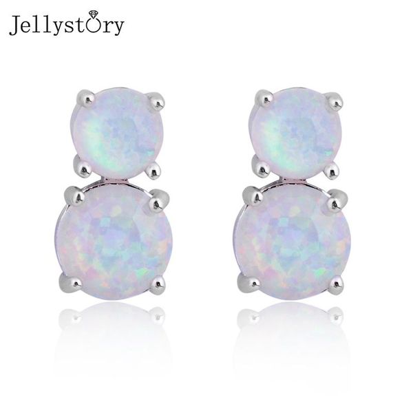 stud jellystory high qulality 925 sterling silver earrings white round opal gemstone for women party wedding jewelry, Golden;silver
stud jellystory high qulality 925 sterling silver earrings white round opal gemstone for women party wedding jewelry, Golden;silver