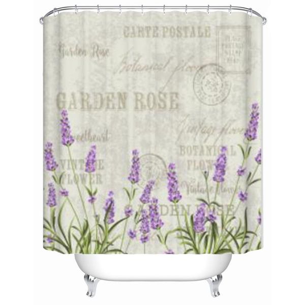 shower curtains the lavender elegant postcard flower decor home curtain fabric bathroom set waterproof with hooks
shower curtains the lavender elegant postcard flower decor home curtain fabric bathroom set waterproof with hooks