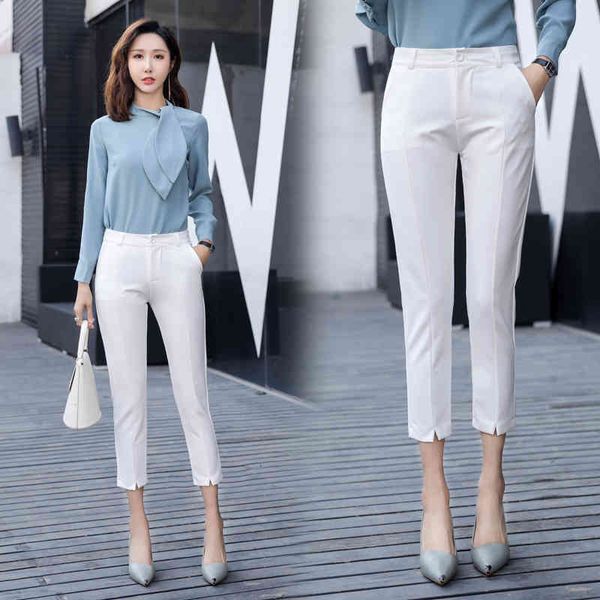 women's pants & capris white black business women solid elegant ankle-length suit office lady workwear fashion female trousers qnb, Black;white
women's pants & capris white black business women solid elegant ankle-length suit office lady workwear fashion female trousers qnb, Black;white