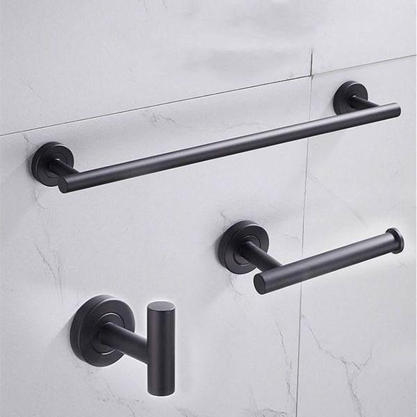 bath accessory set hardware sets black stainless steel wall mounted bathroom single bars towel rack roll paper holder robe hooks accessories
bath accessory set hardware sets black stainless steel wall mounted bathroom single bars towel rack roll paper holder robe hooks accessories
