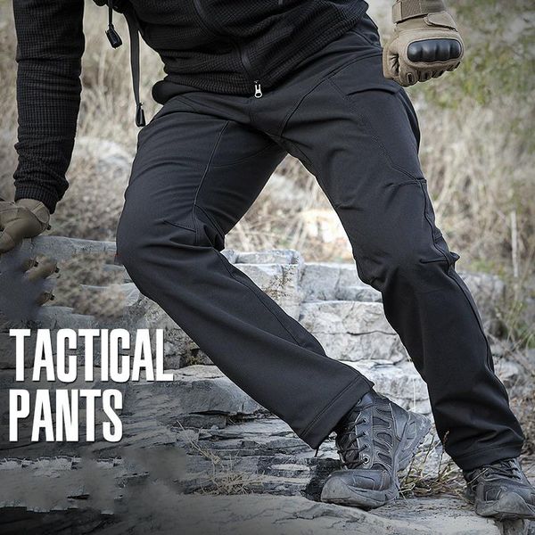 winter long pants man safari style thick cargo slim plush trousers casual outerwear side pockets waterproof thermal warm men's, Black
winter long pants man safari style thick cargo slim plush trousers casual outerwear side pockets waterproof thermal warm men's, Black