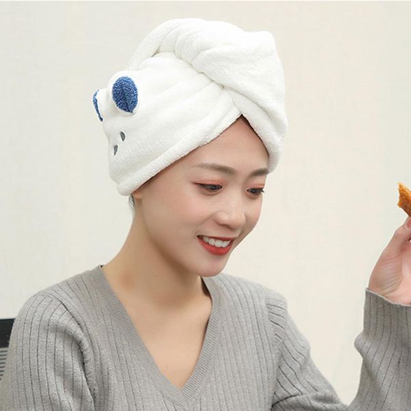 towel dry hair fast dryer bath wrap hat turban microfiber soft skin-friendly super water absorption
towel dry hair fast dryer bath wrap hat turban microfiber soft skin-friendly super water absorption