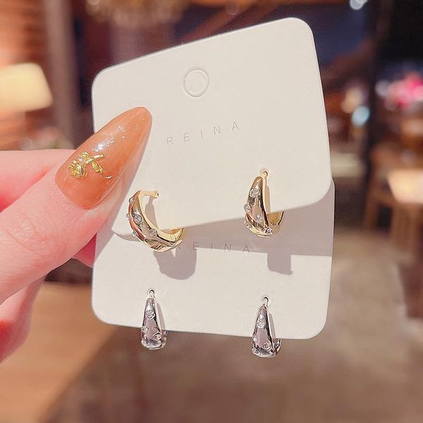 hoop & huggie s925 silver geometric water drop circle diamonds earrings for women gold color ear buckle earring hoops fine jewelry, Golden;silver
hoop & huggie s925 silver geometric water drop circle diamonds earrings for women gold color ear buckle earring hoops fine jewelry, Golden;silver