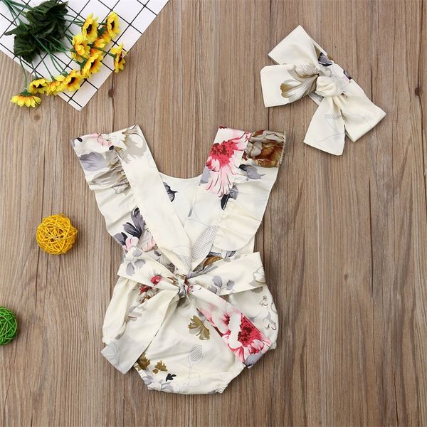 baby romper jumpsuits sets floral print backless sleeveless ruffled girl romper headband 2pcs set ins infant bodysuit kids clothing new 592, White
baby romper jumpsuits sets floral print backless sleeveless ruffled girl romper headband 2pcs set ins infant bodysuit kids clothing new 592, White