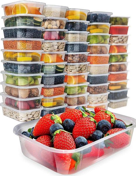 20pack plastic container bento box meal prep containers kicthen disposable lunch with lid take out
20pack plastic container bento box meal prep containers kicthen disposable lunch with lid take out