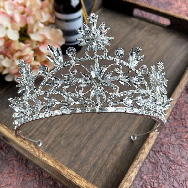 hair clips & barrettes luxury bridal crown wedding tiaras hairwear rhinestone bridesmaid crowns accessories hq0174, Golden;silver
hair clips & barrettes luxury bridal crown wedding tiaras hairwear rhinestone bridesmaid crowns accessories hq0174, Golden;silver