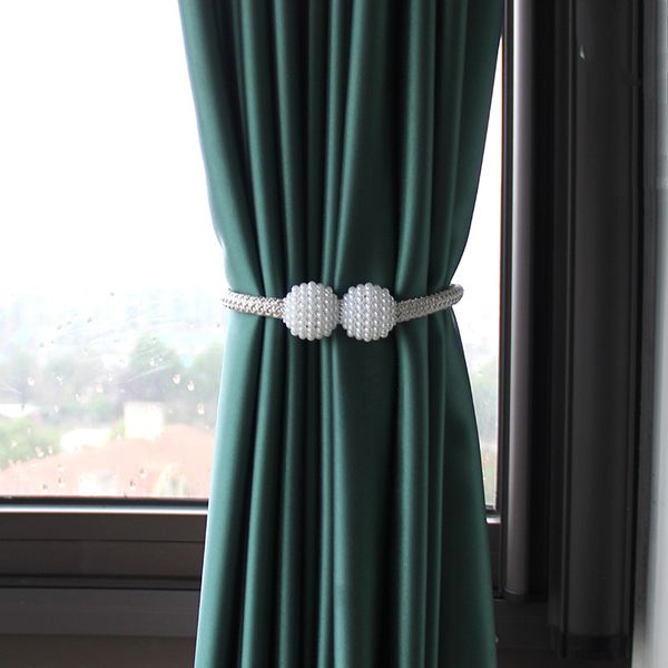 1pc magnetic curtain tieback tie backs holdbacks buckle clip strap magnet pearl ball curtain hanging belts rods rope accessoires
1pc magnetic curtain tieback tie backs holdbacks buckle clip strap magnet pearl ball curtain hanging belts rods rope accessoires
