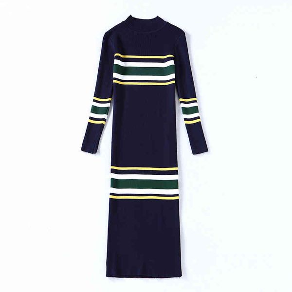 casual dresses autumn ladies long knitted cotton sweater preppy striped full sleeves natural stand collar straight winter nya6, Black;gray
casual dresses autumn ladies long knitted cotton sweater preppy striped full sleeves natural stand collar straight winter nya6, Black;gray