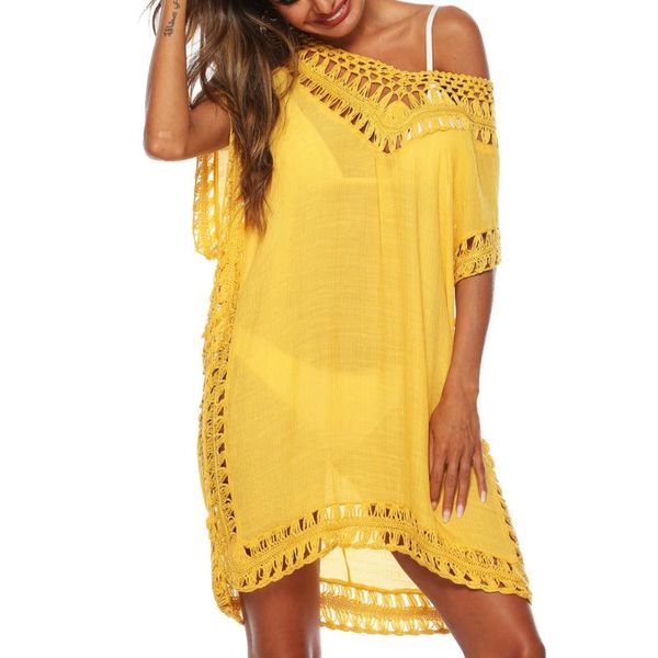 women's swimwear women dresses bikini cover up floral lace hollow crochet tassel swimsuit cover-ups summer beachwear tunic beach dress, White;black
women's swimwear women dresses bikini cover up floral lace hollow crochet tassel swimsuit cover-ups summer beachwear tunic beach dress, White;black