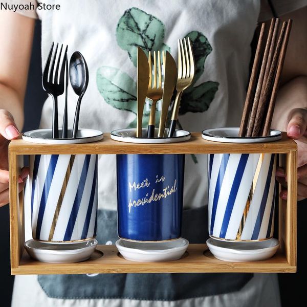 kitchen storage & organization nordic ceramic chopstick holder household rack fork spoon cage drain
kitchen storage & organization nordic ceramic chopstick holder household rack fork spoon cage drain