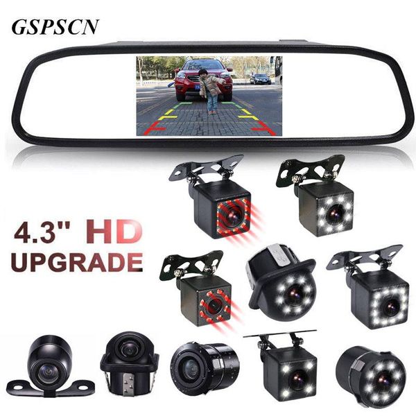 car video gspscn 4.3 inch hd rearview mirror monitor ccd auto parking assistance led infrared vision reversing rear view camera
car video gspscn 4.3 inch hd rearview mirror monitor ccd auto parking assistance led infrared vision reversing rear view camera