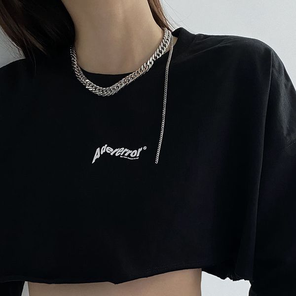dark black thick chain necklace women's fashion hip hop street personality simple cold wind titanium steel sweater chain
dark black thick chain necklace women's fashion hip hop street personality simple cold wind titanium steel sweater chain