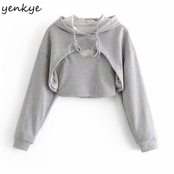 vintage solid color 2pcs cropped hoodie women long sleeve hooded casual fashion pullover sweatshirt spring autumn 210514, Black
vintage solid color 2pcs cropped hoodie women long sleeve hooded casual fashion pullover sweatshirt spring autumn 210514, Black