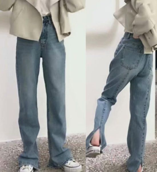 90s vintage trousers female mom pants korean ripped jeans for women fashion denim woman casual high waist harajuku women's, Blue
90s vintage trousers female mom pants korean ripped jeans for women fashion denim woman casual high waist harajuku women's, Blue