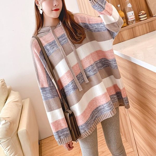 hoodie female shirts of autumn winter plus size sleeve with striped knitted shirt, Black
hoodie female shirts of autumn winter plus size sleeve with striped knitted shirt, Black