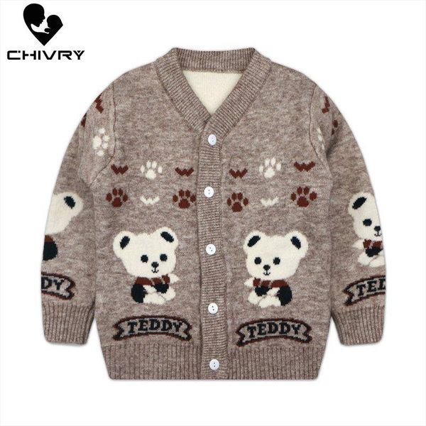 cardigan kids children sweater autumn winter boys girls cartoon bear v-neck button knitted sweaters clothing, Blue
cardigan kids children sweater autumn winter boys girls cartoon bear v-neck button knitted sweaters clothing, Blue
