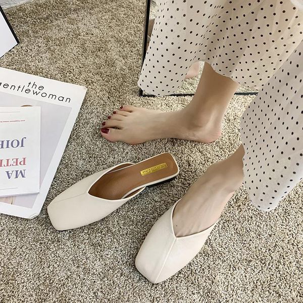 slippers the summer baotou cool female ins tide indoor and outdoor wear web celebrity lazy fashion half support single shoes, Black
slippers the summer baotou cool female ins tide indoor and outdoor wear web celebrity lazy fashion half support single shoes, Black