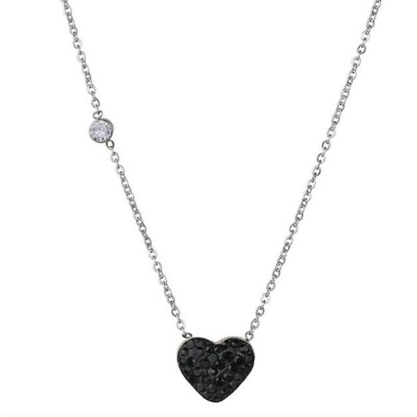 pendant necklaces exquisite crystal heart-shaped necklace for women silver color wedding chain stainless steel jewelry
pendant necklaces exquisite crystal heart-shaped necklace for women silver color wedding chain stainless steel jewelry