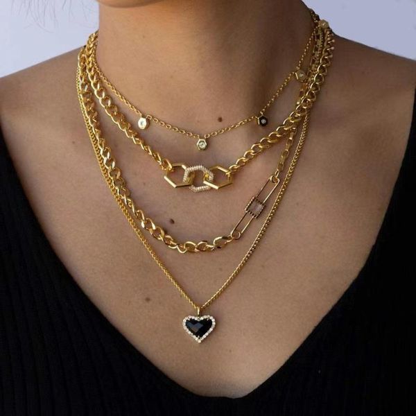 japan and south korea simple black peach heart necklace women's foreign style adjustable clavicle chain plated with real gold temperame
japan and south korea simple black peach heart necklace women's foreign style adjustable clavicle chain plated with real gold temperame