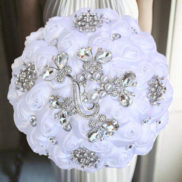 1pc/lot white wedding bouquet gold diamond silver pearl decoration bridal decorative flowers & wreaths
1pc/lot white wedding bouquet gold diamond silver pearl decoration bridal decorative flowers & wreaths
