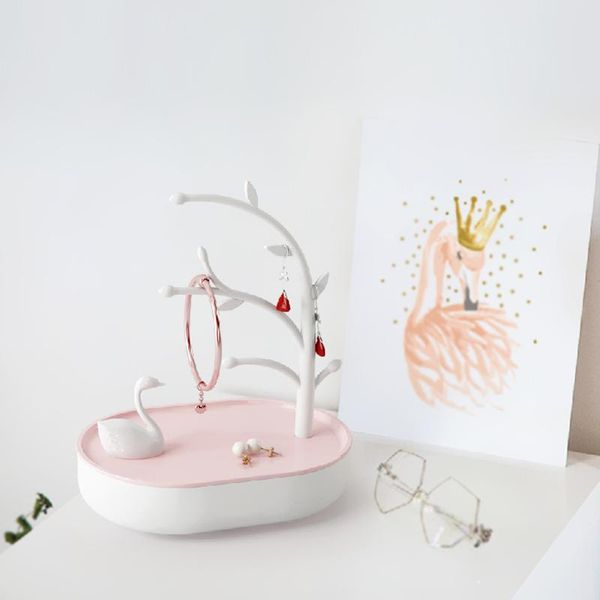 hooks & rails 1pc desk decoration jewelry rack swan laketype ornament bracelet display stand tray tree earring necklace ring storage box
hooks & rails 1pc desk decoration jewelry rack swan laketype ornament bracelet display stand tray tree earring necklace ring storage box