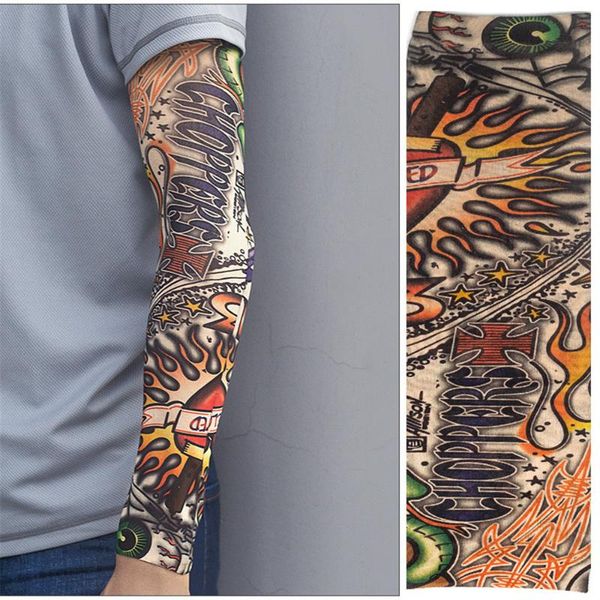 elbow & knee pads 1 piece of tattoo arm cover, sun protection and uv elastic seamless outdoor cover for riding, Black;gray
elbow & knee pads 1 piece of tattoo arm cover, sun protection and uv elastic seamless outdoor cover for riding, Black;gray