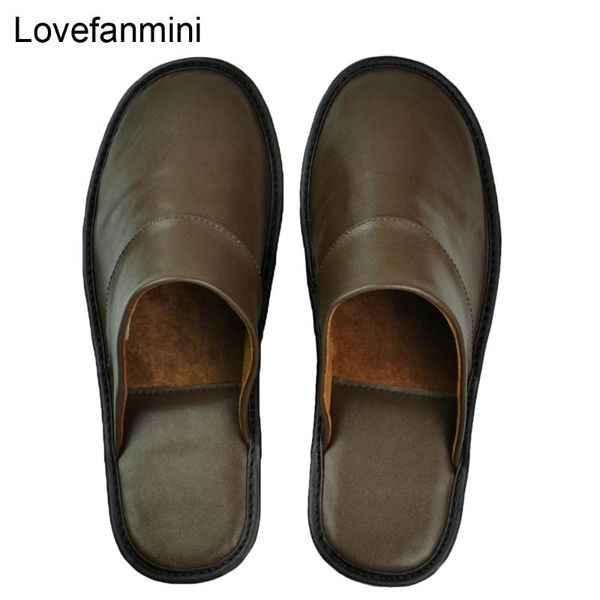 slippers genuine sheepskin leather couple indoor non-slip men women home fashion casual single shoes pvcsoft soles spring summer, Black
slippers genuine sheepskin leather couple indoor non-slip men women home fashion casual single shoes pvcsoft soles spring summer, Black
