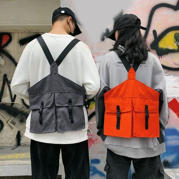 backpack women men waist bag chest front hip hop streetwear functional adjustable shoulder rig for travel hiking campin
backpack women men waist bag chest front hip hop streetwear functional adjustable shoulder rig for travel hiking campin