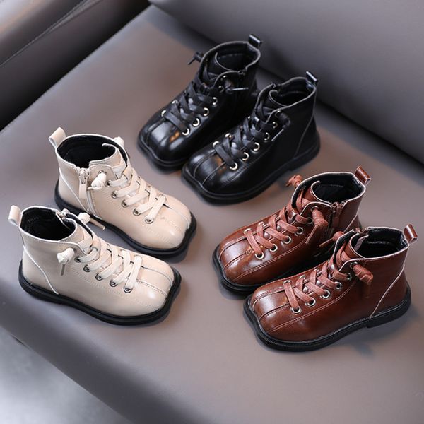 British Style Childrens Kids Boots Autumn And Winter 2021 New Childrens Shoes Square Head Boots For Boys And Girls, Beige cotton
British Style Childrens Kids Boots Autumn And Winter 2021 New Childrens Shoes Square Head Boots For Boys And Girls, Beige cotton