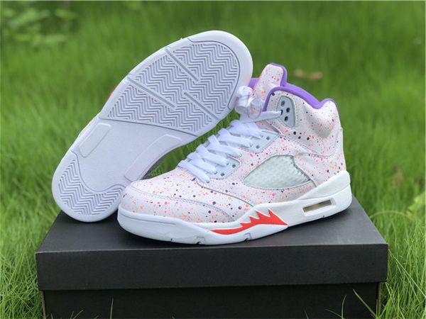 womens 5 gs easter basketball shoes jumpman v white purple sports sneakers size ship with
womens 5 gs easter basketball shoes jumpman v white purple sports sneakers size ship with