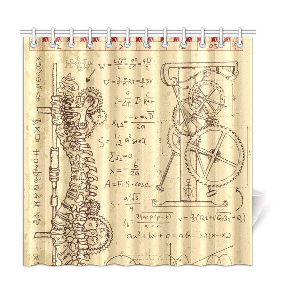 xiucoo mechanism human backbone home bath decor polyester fabric shower curtain bathroom sets 72 x 72 inches
xiucoo mechanism human backbone home bath decor polyester fabric shower curtain bathroom sets 72 x 72 inches