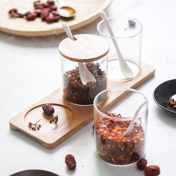 storage bottles & jars household glass seasoning jar japanese box bottle salt pot set kitchen supplies
storage bottles & jars household glass seasoning jar japanese box bottle salt pot set kitchen supplies