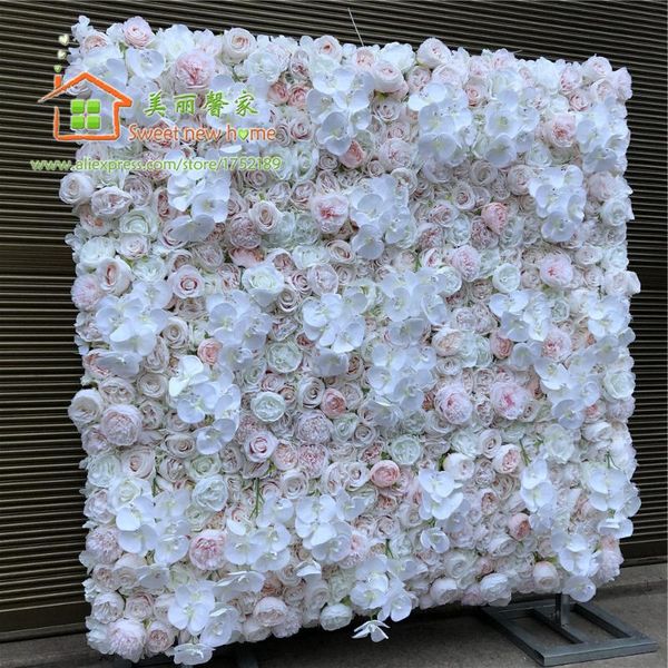 decorative flowers & wreaths 12pcs/lot artificial flower wall fake table runner wedding background with purple roses and peony orchids 3d
decorative flowers & wreaths 12pcs/lot artificial flower wall fake table runner wedding background with purple roses and peony orchids 3d