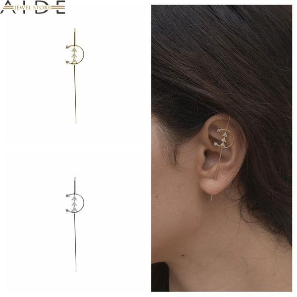 aide 925 sterling silver stud earrings for girl around the auricle zircon earring korean piercing hyperbole fine jewelry, Golden;silver
aide 925 sterling silver stud earrings for girl around the auricle zircon earring korean piercing hyperbole fine jewelry, Golden;silver