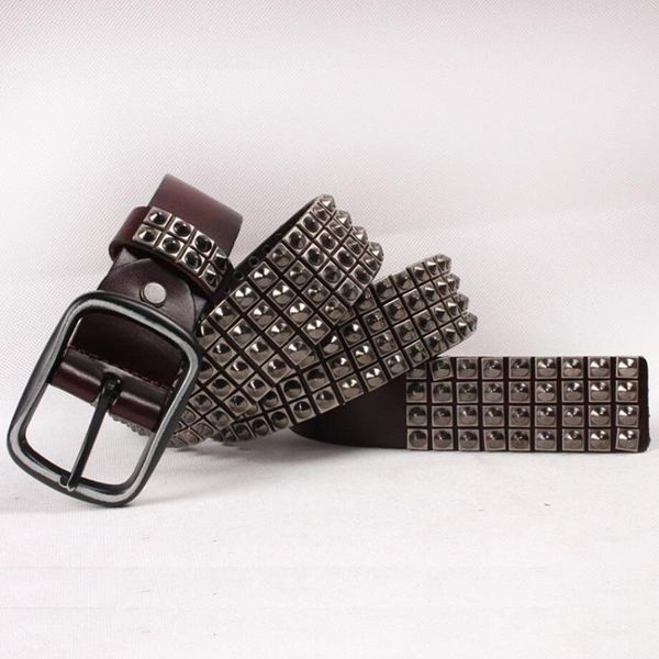 genuine leather hip-hop rock punk style rivet belt luxury real jeans belts waistband quality assurance xks189, Black;brown
genuine leather hip-hop rock punk style rivet belt luxury real jeans belts waistband quality assurance xks189, Black;brown