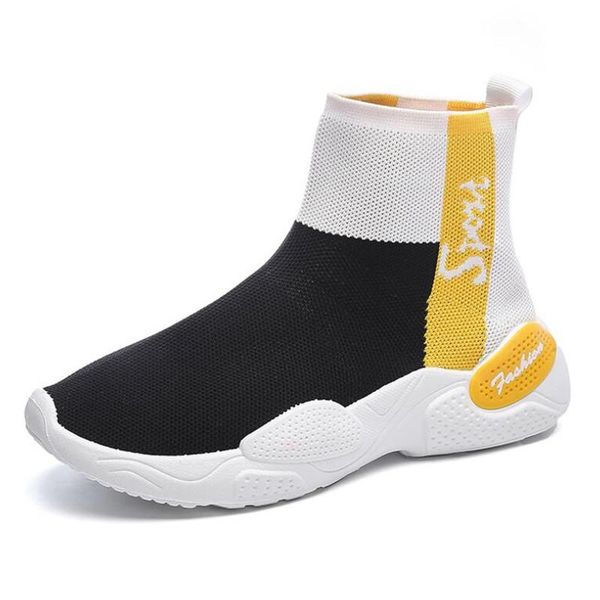 socks women's shoes flying woven autumn breathable high to help stretch fashion casual women sneakers boots, Black
socks women's shoes flying woven autumn breathable high to help stretch fashion casual women sneakers boots, Black