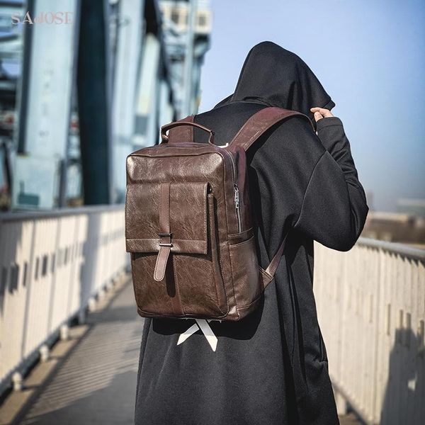 backpack 2021 school travel bagback pu leather bags lapbackpacks male men fashion for
backpack 2021 school travel bagback pu leather bags lapbackpacks male men fashion for