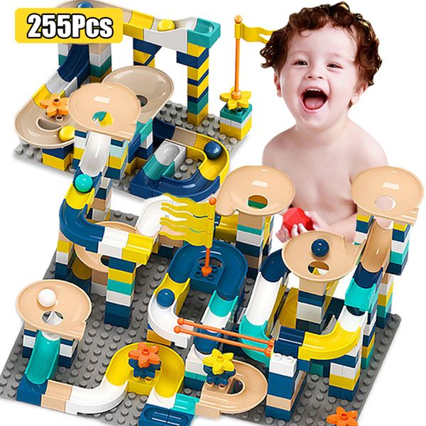 Blocks Marble Race Run Maze Ball Track Building Blocks Plastic Funnel Slide Assemble Bricks Compatible Ed
Blocks Marble Race Run Maze Ball Track Building Blocks Plastic Funnel Slide Assemble Bricks Compatible Ed