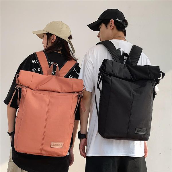 backpack pure color schoolbag male high school junior students fashion campus simple female cool
backpack pure color schoolbag male high school junior students fashion campus simple female cool