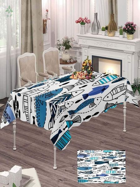 table cloth rustic silichee vintage modern fashion tablecloth underwater pattern with fishes cover for dining room
table cloth rustic silichee vintage modern fashion tablecloth underwater pattern with fishes cover for dining room