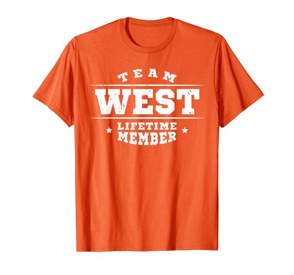 team west lifetime member gift shirt proud family surname t-shirt, White;black
team west lifetime member gift shirt proud family surname t-shirt, White;black