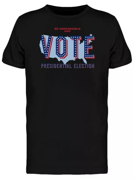 Responsible Voters Men's Tee -Image by Shutterstock, White;black
Responsible Voters Men's Tee -Image by Shutterstock, White;black