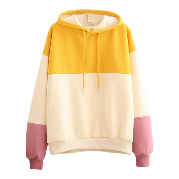 women's hoodies & sweatshirts vintage casual women sweatshirt 2021 autumn fashion splice print solid color long-sleeved lady blouse loo, Black
women's hoodies & sweatshirts vintage casual women sweatshirt 2021 autumn fashion splice print solid color long-sleeved lady blouse loo, Black